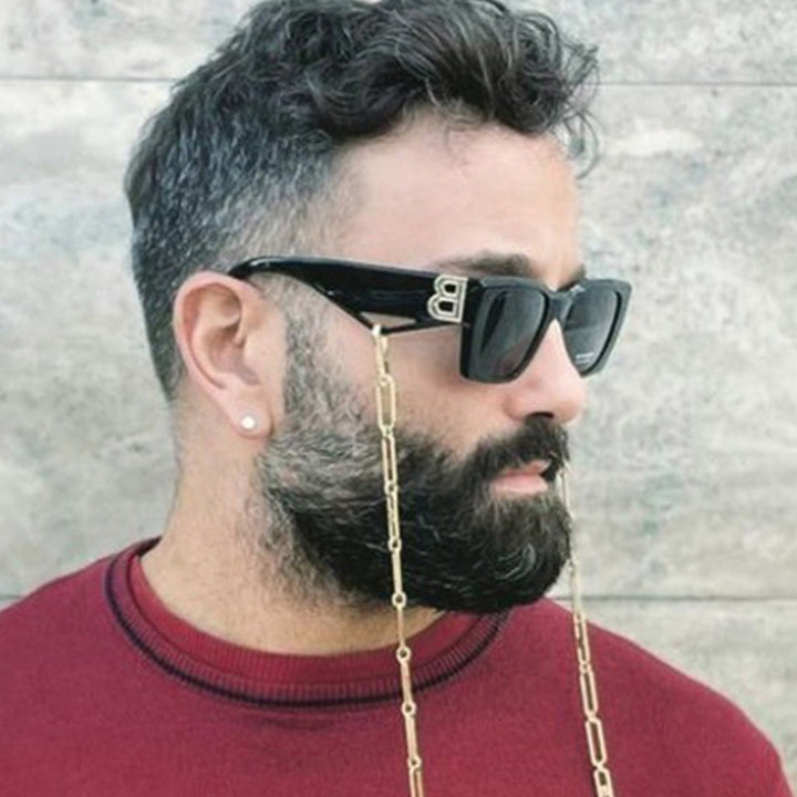 Women’s fashionable geometric sunglasses with unique design elements Kalsten