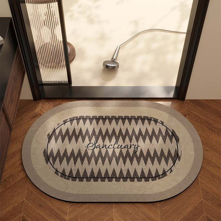 Decorative Non-Slip Bath Mat Kalsten