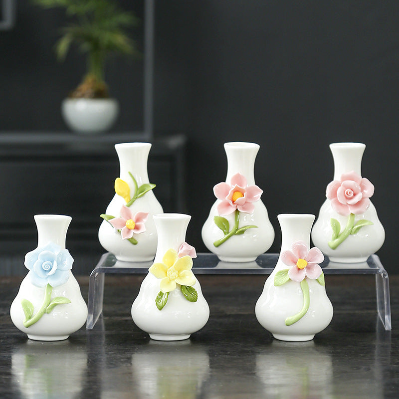 Artistic Floral Porcelain Vase Kalsten