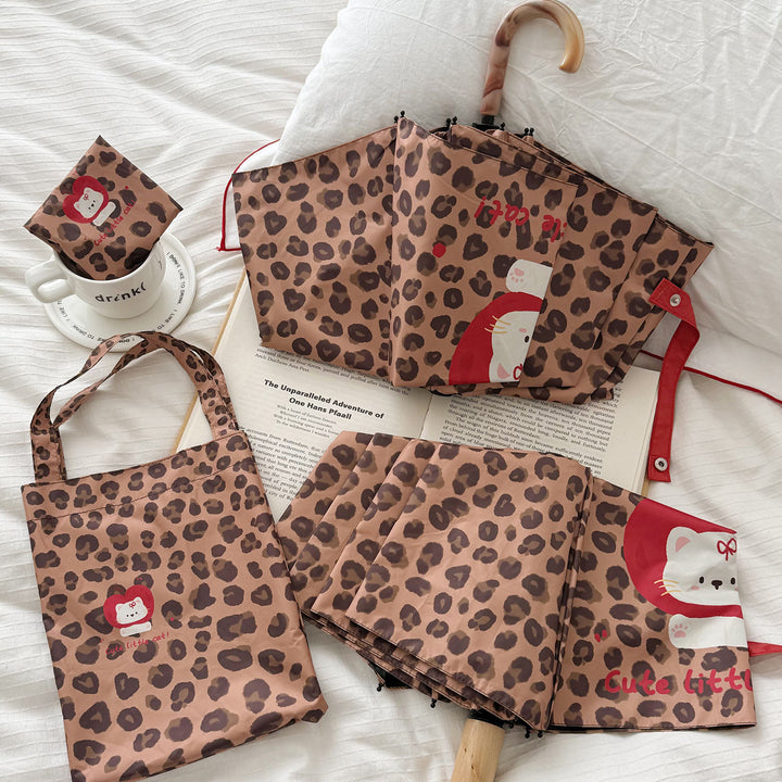 Women’s Foldable Umbrella with Cute Animal Design Kalsten