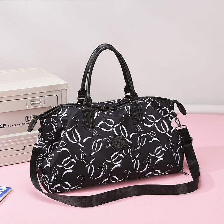 Stylish Floral Print Weekend Duffel Bag Kalsten
