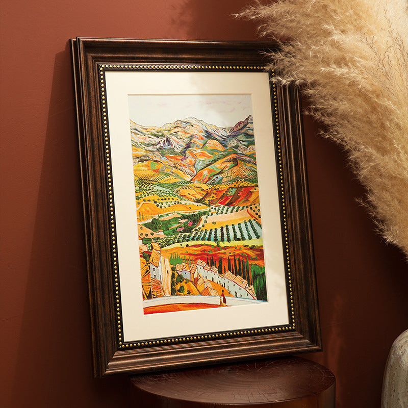Vintage-Inspired Art Frame for Home Decor