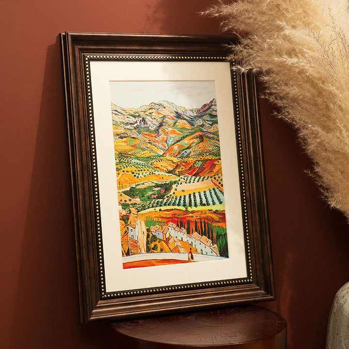 Vintage-Inspired Art Frame for Home Decor