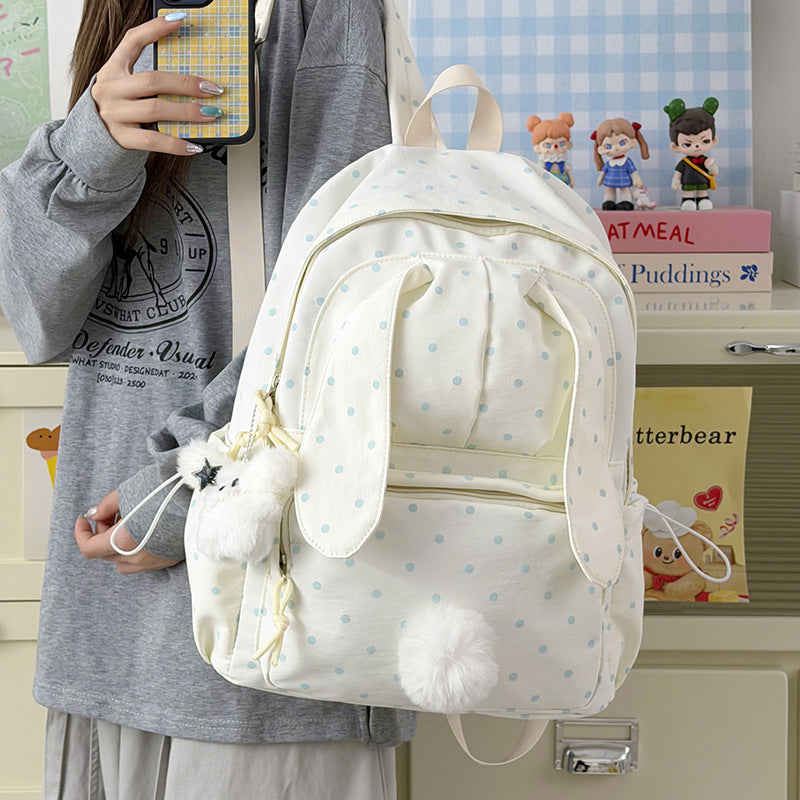 Cute Plush Bunny-Themed Backpack Kalsten