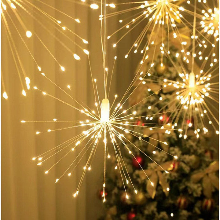 Hanging LED Starburst Fiber Optic Pendant Lights Kalsten