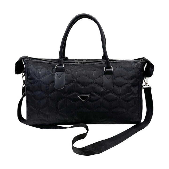 Stylish Quilted Travel Duffle Bag