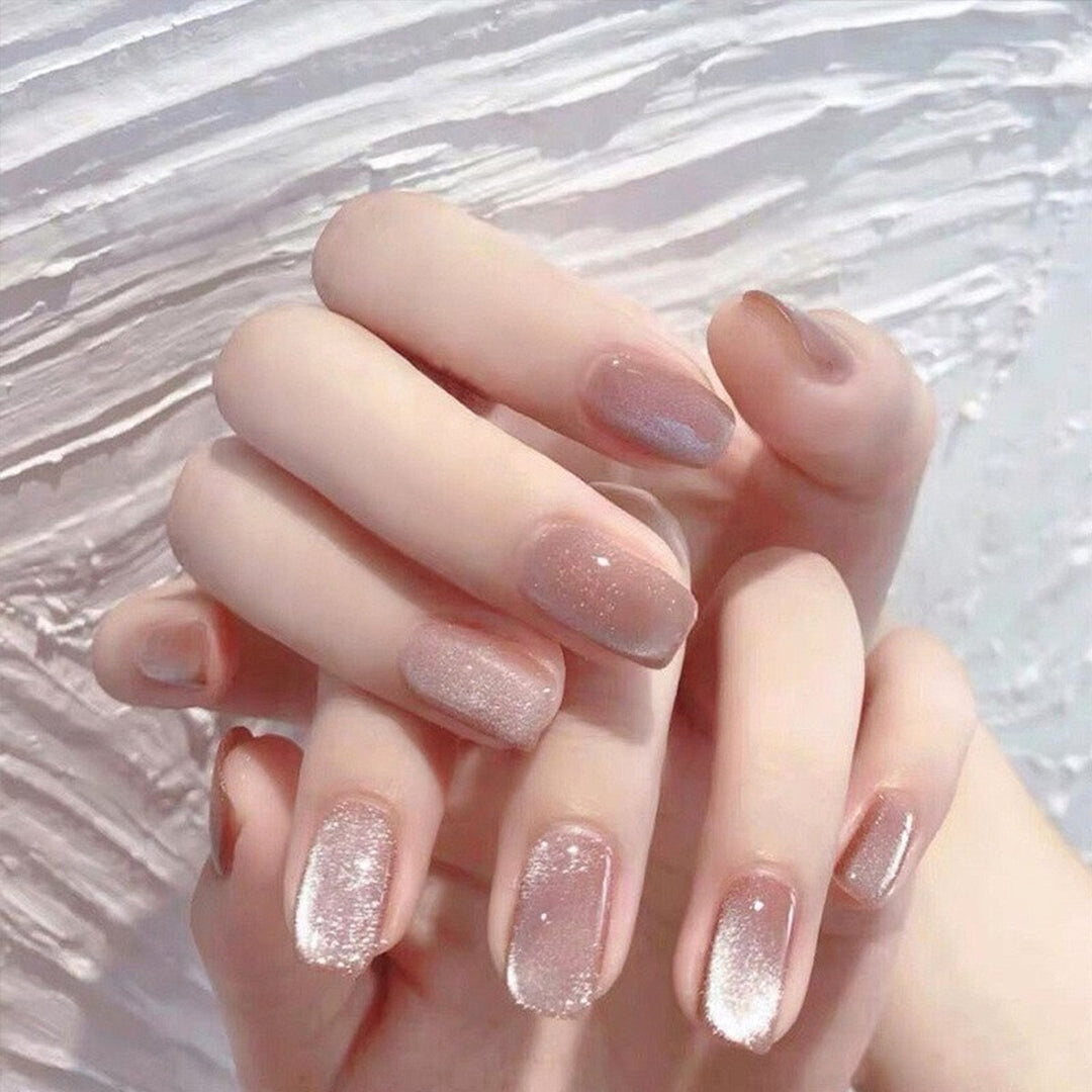 Glossy Gel Press-On Nail Set Kalsten