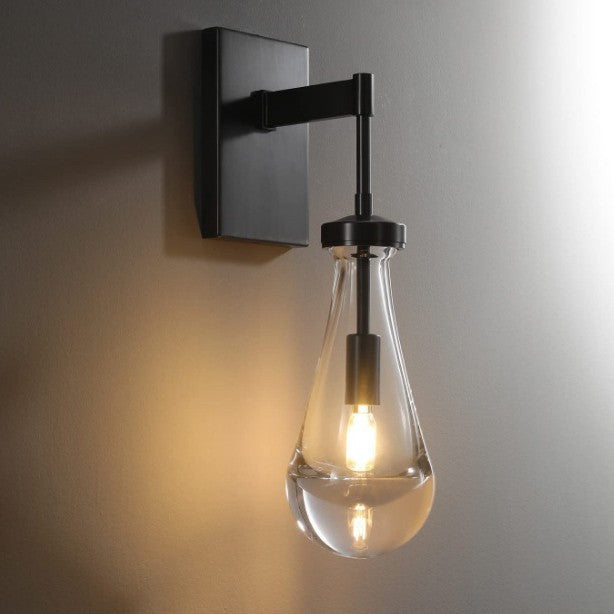 Elegant Glass Wall Sconce