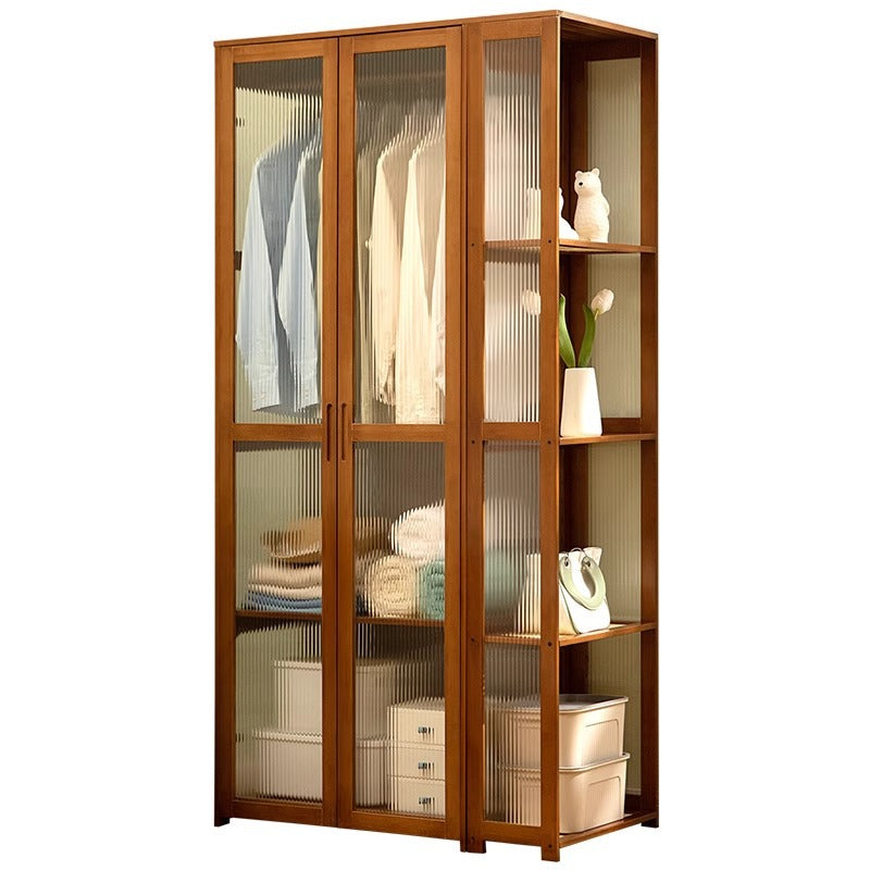 High-quality display cabinet with glass doors and storage Kalsten