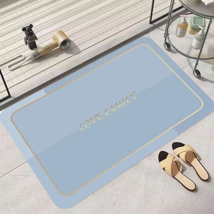 Elegant Family-Themed Soft Area Rug Kalsten