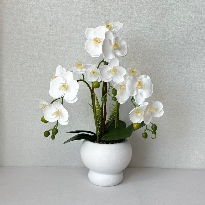 Elegant Faux Orchid Plant