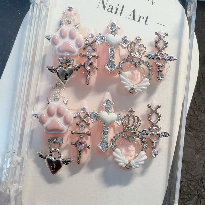 Glamorous 3D Decorative Nail Art Set