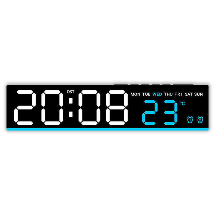 Digital LED weather clock with large display Kalsten