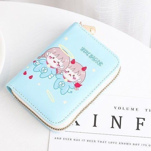 Cute Cartoon Character Zip Wallet Kalsten