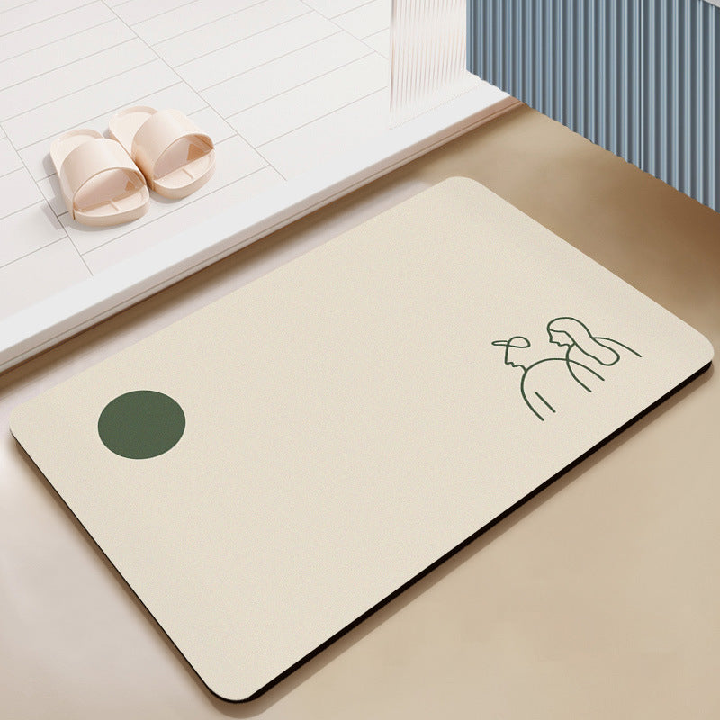 Artistic Minimalist Area Mat Kalsten