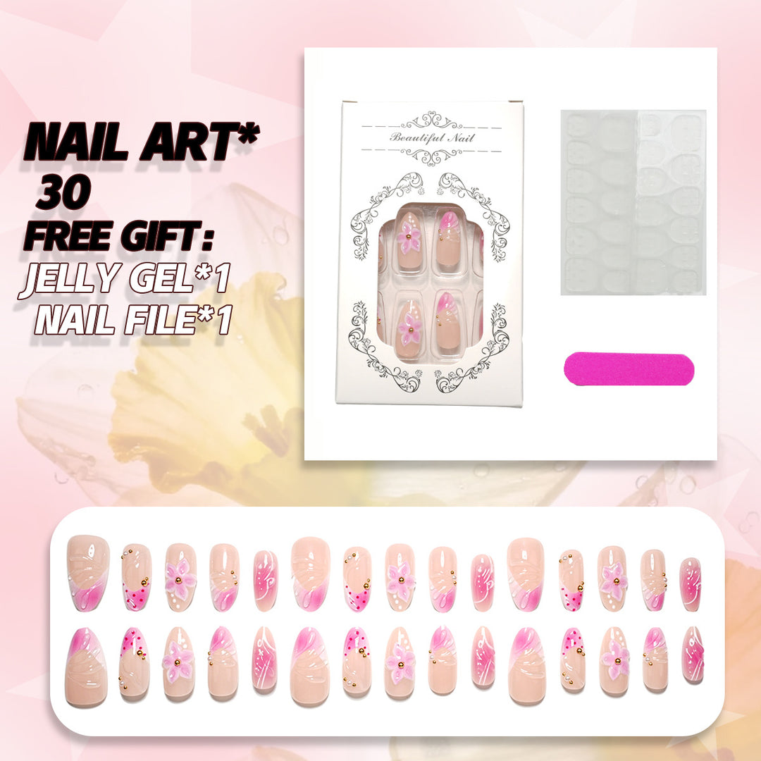 Elegant Soft Gel Nail Art