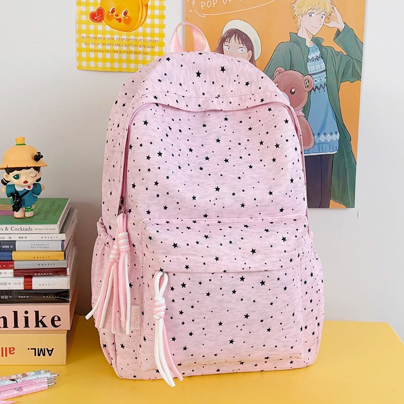 Star-Print Casual Backpack Kalsten