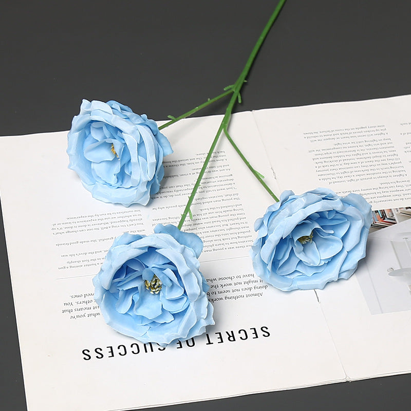 Elegant Silk Floral Stem for Home Decor Display