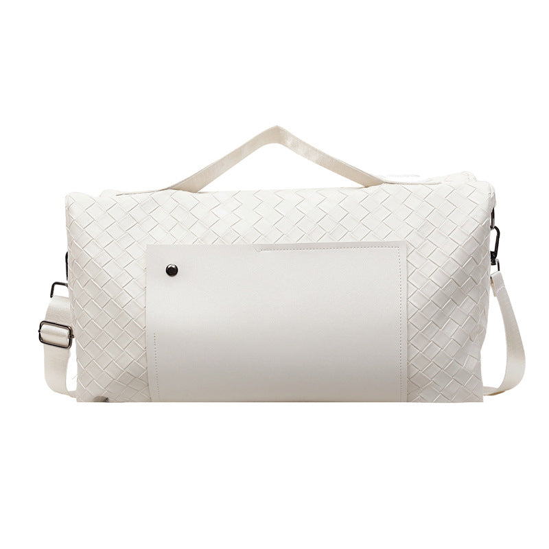 Woven Travel Duffel Bag