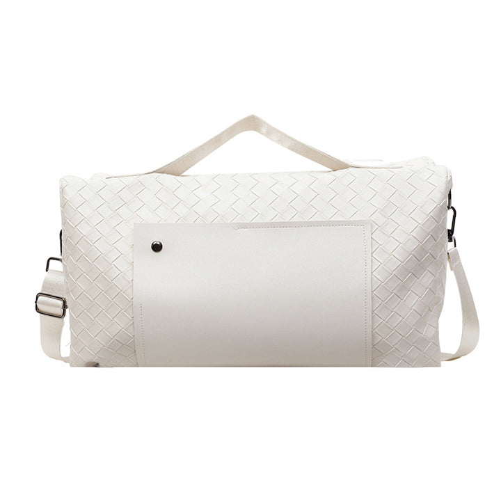Woven Travel Duffel Bag