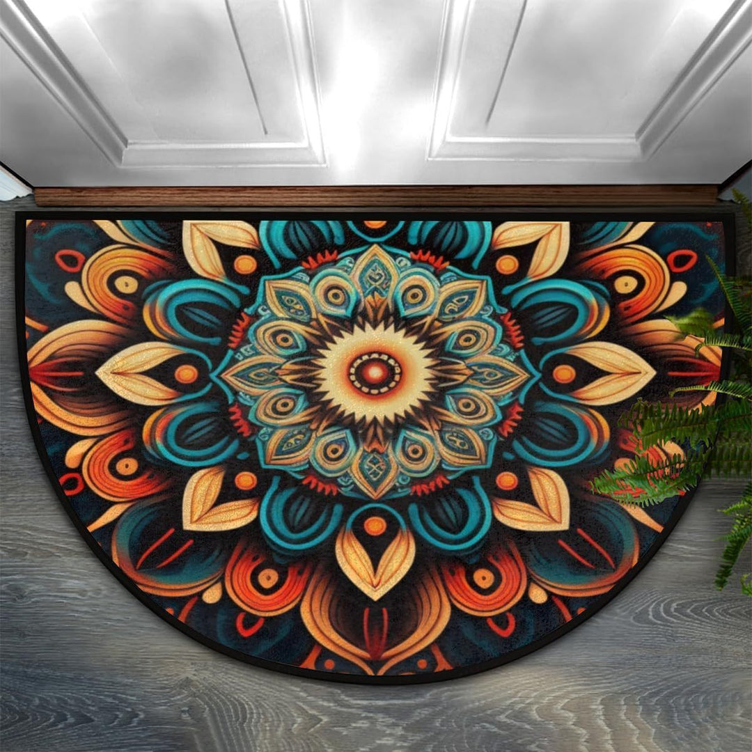 Bohemian Mandala Design Area Mat Kalsten