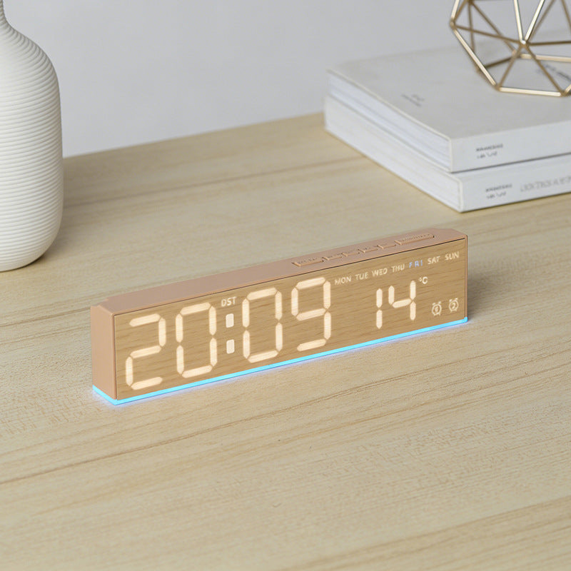Digital alarm clock with temperature sensor and week display Kalsten