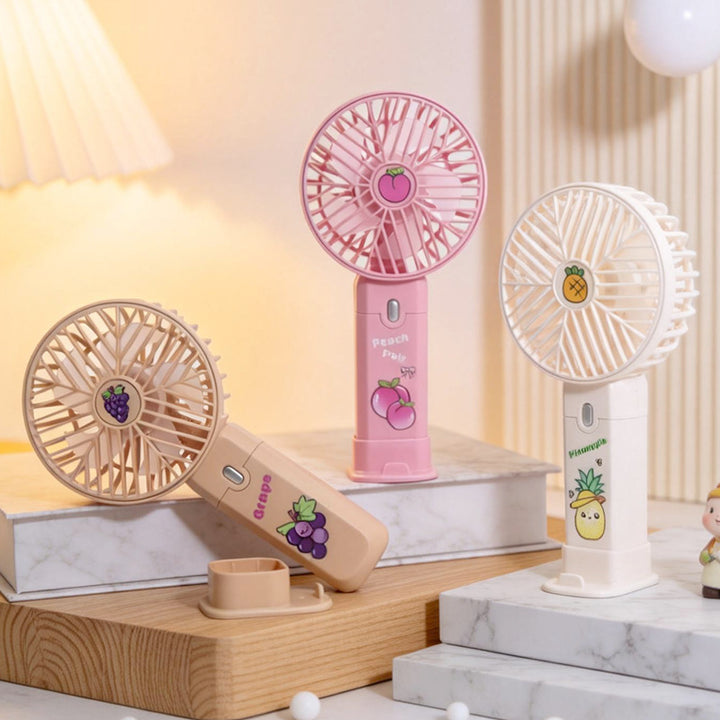 Women Portable USB Hand Fan with Flexible Tilt Kalsten