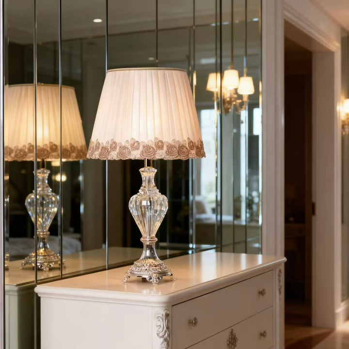 Elegant Crystal Decorative Table Lamp