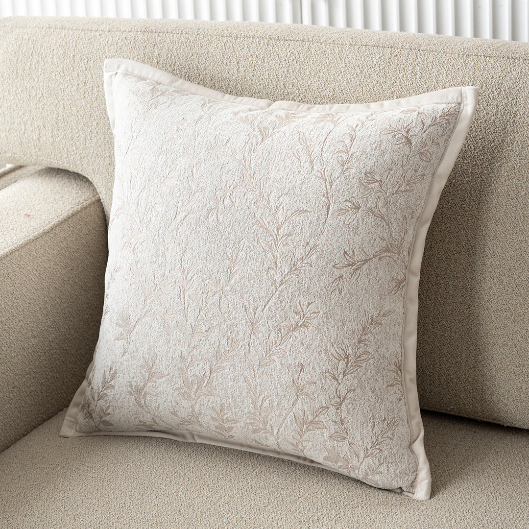Floral Texture Accent Pillow