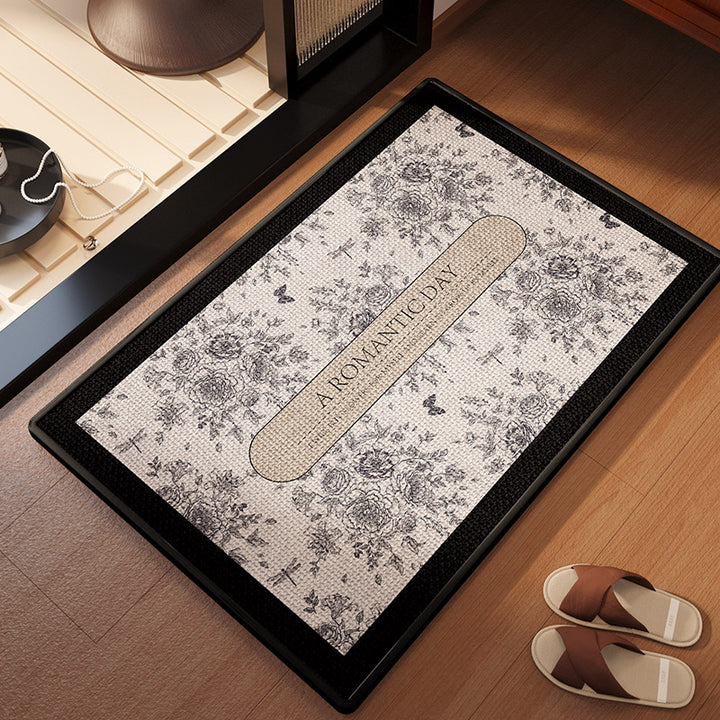 Absorbent Bathroom Floor Mat Kalsten