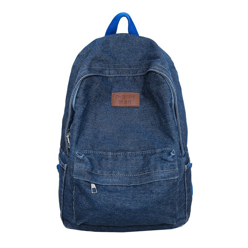 Denim Casual Backpack Kalsten
