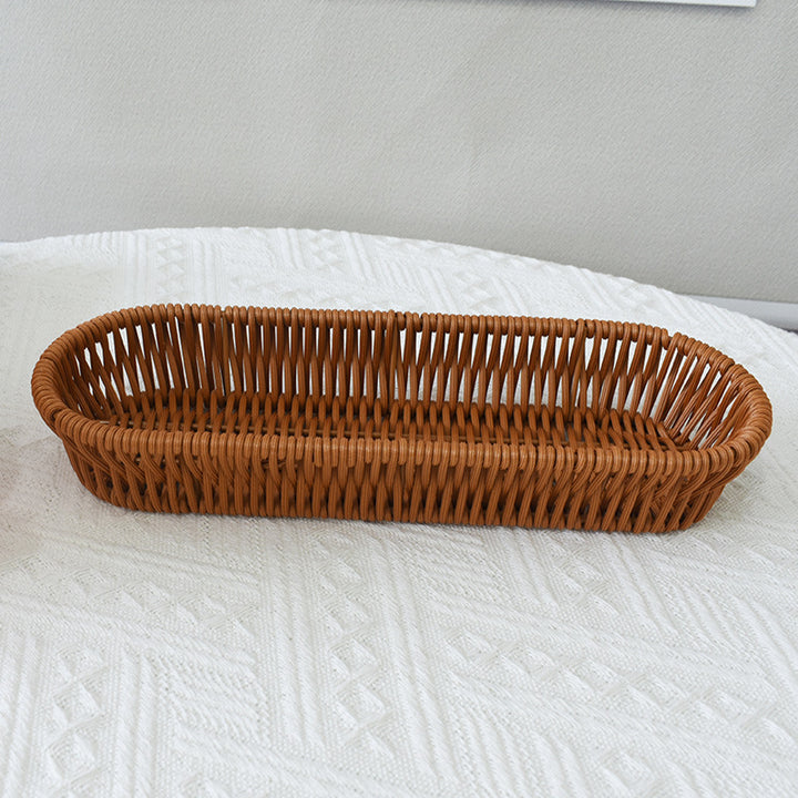 Rectangular Handwoven Storage Tray Kalsten