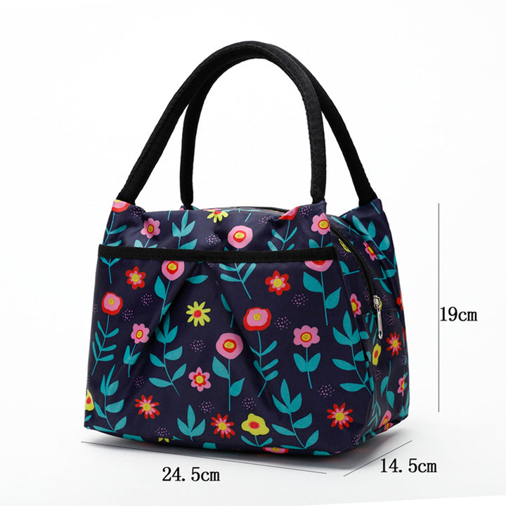 Floral Insulated Lunch Cooler Bag Kalsten