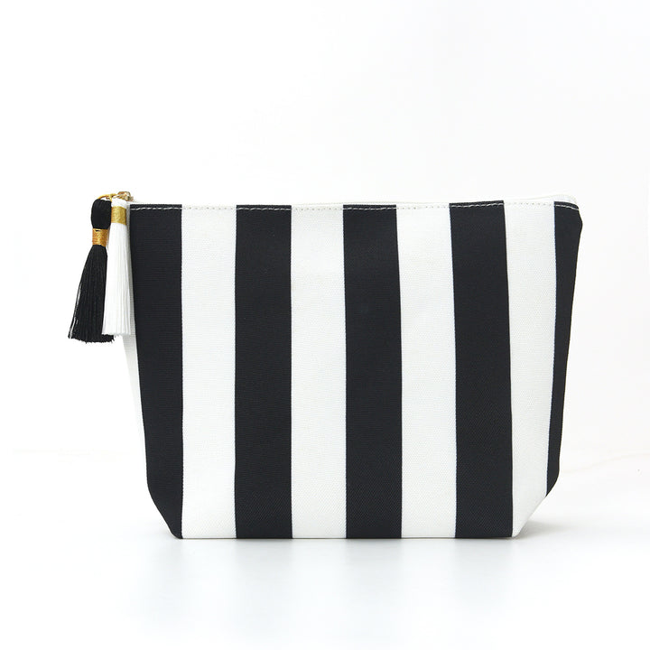 Cosmetic bag with sophisticated stripe pattern Kalsten