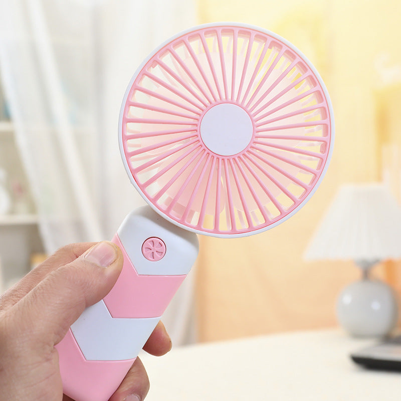 Women's Portable Tabletop Fan with USB Connection and Adjustable Tilt Angle Kalsten