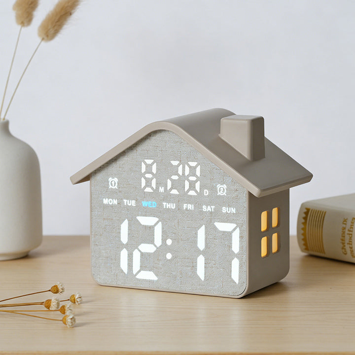 Digital Creative Clock in House Design Kalsten