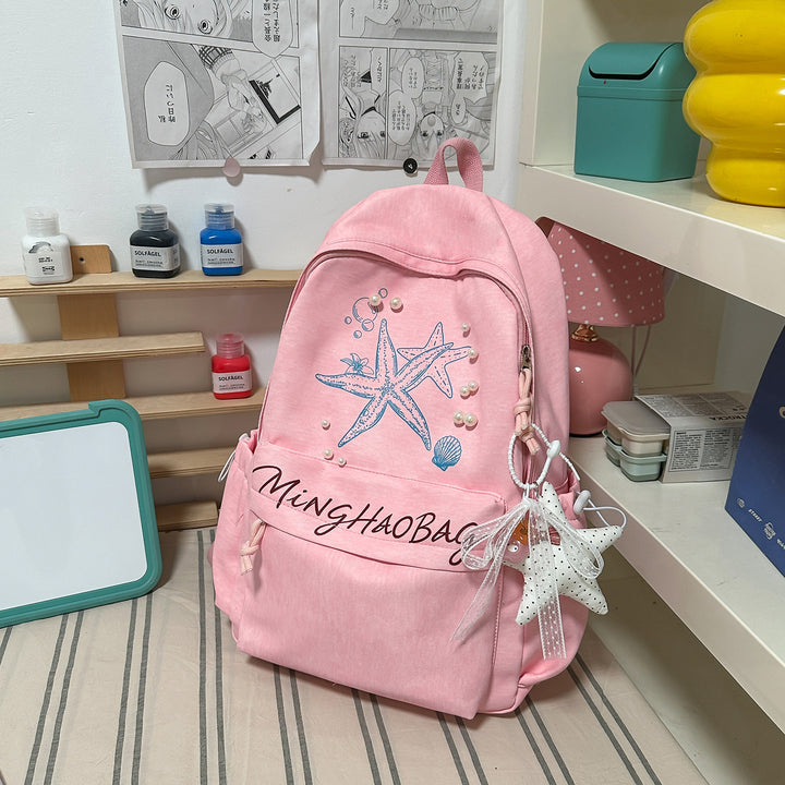 Decorative Beach-Themed Backpack Kalsten