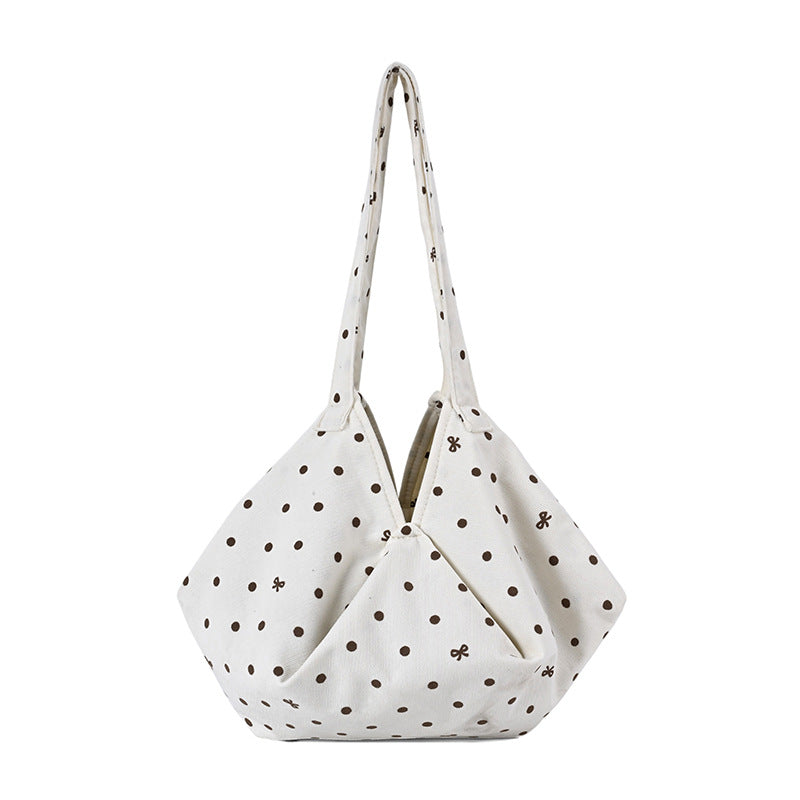 Modern Polka Dot Shoulder Bag