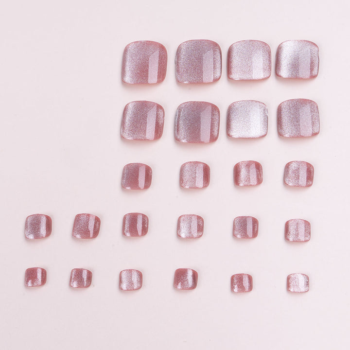 Glittering Pedicure Set