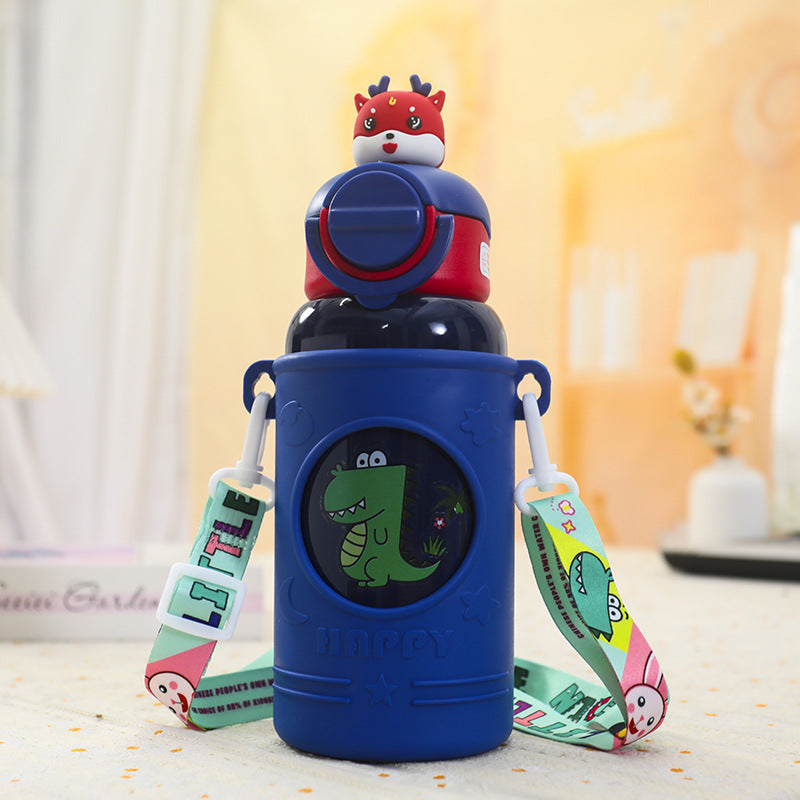 Creative water bottle with practical carrying strap Kalsten