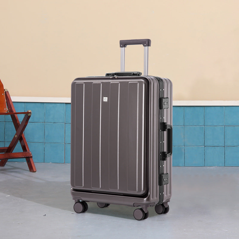 Versatile Hard-Shell Rolling Suitcase Kalsten