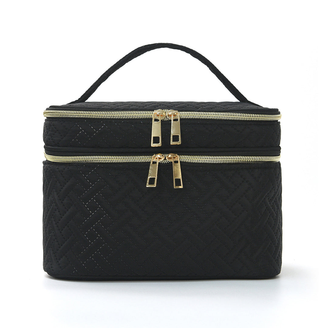 Cosmetic organizer bag with double compartment system Kalsten