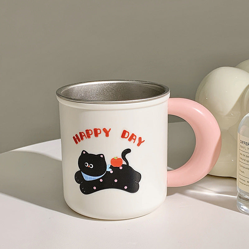 Insulated drinking cups with cheerful dog design Kalsten