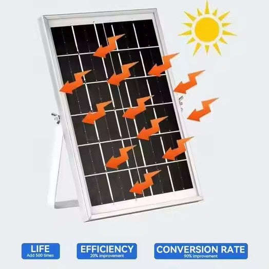 Ladies solar-powered table fan with remote control and variable speed regulation module Kalsten