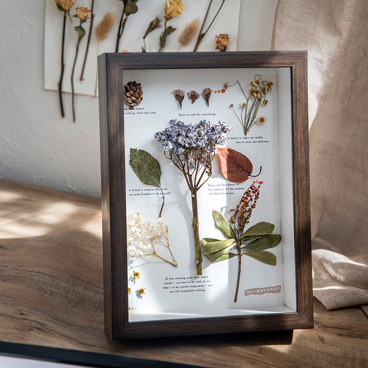 Decorative Pressed Flower Art Frame