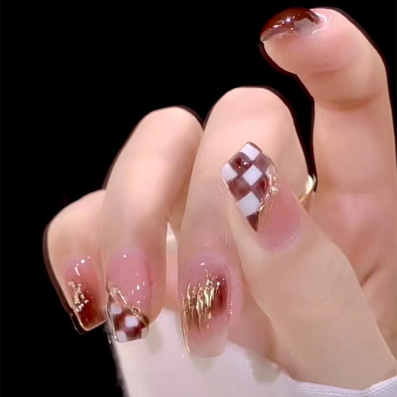Artistic Nail Art Press-On Set Kalsten