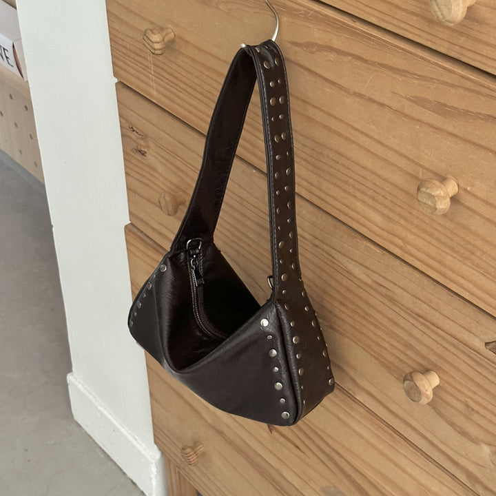 Contemporary Quilted Shoulder Bag