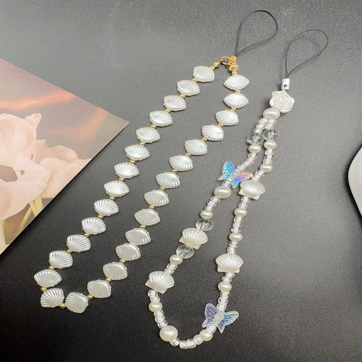 Shell-Inspired Beaded Necklace Kalsten