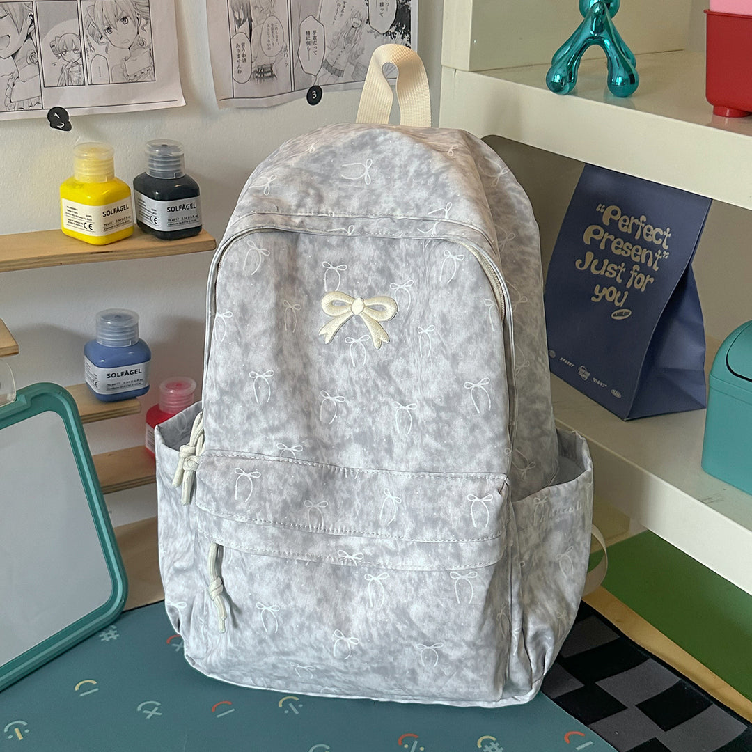 Playful Embroidered Backpack Kalsten