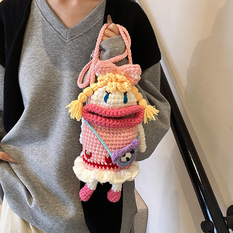 Creative Crochet Doll Backpack